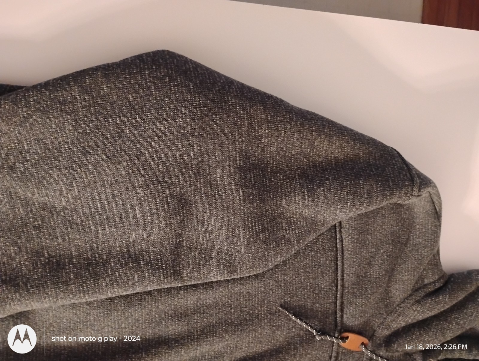 Rugged Elements Charcoal Gray Full Zip Fleece Lin… - image 8