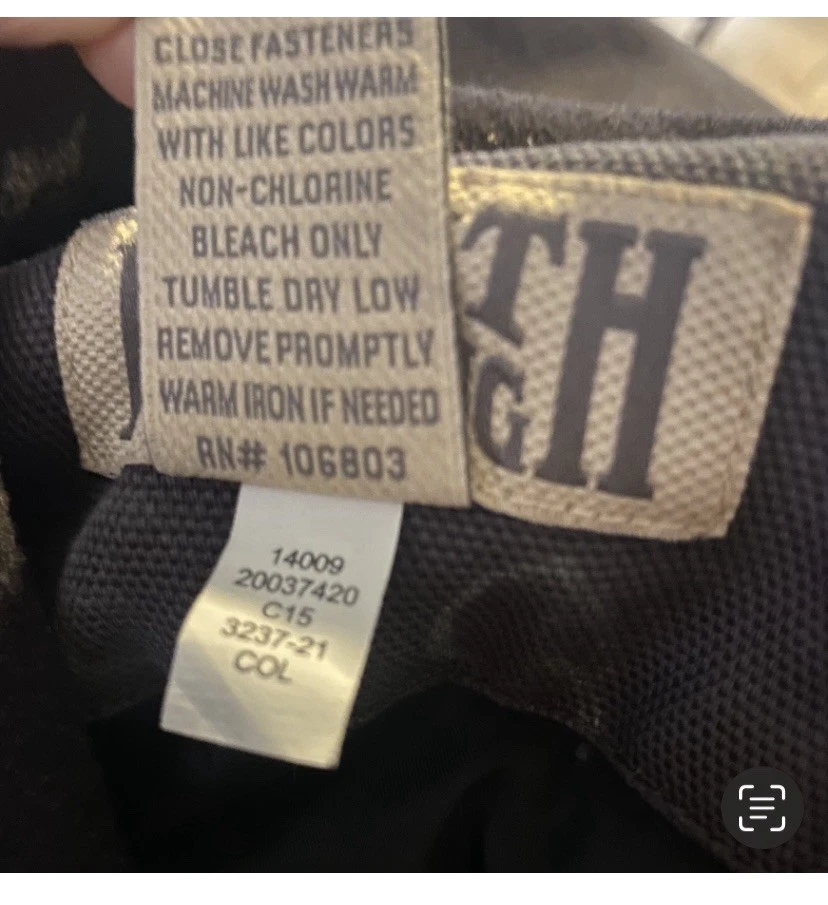 Duluth Trading Company Men's Superior Fire Hose Insulated Jacket Size XL - product detail image 6