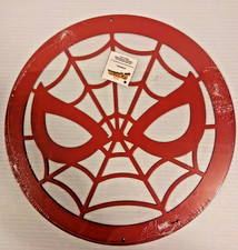 Spider-Man Web Metal Wall Decor New in Package Sealed