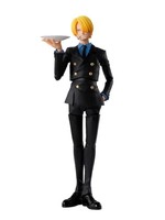 Bandai S.H.Figuarts One Piece Sanji -ROMANCE DAWN- 155Mm Pvc Bemalte Figur