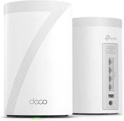 TP-Link Deco 7 Pro BE63 Tri-Band WiFi 7 BE10000 Whole Home Mesh System- 6-Stream