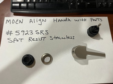 MOEN ALIGN HANDLE  168494SRS   SPOT RESIST STAINLESS   OEM WITH PARTS 