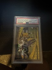 2019 Select Marquise Brown GOLD Prizm Snapshots Rookie Card RC /10 PSA 9. rookie card picture