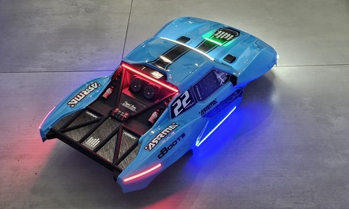 LED Licht für Arrma Fury, kompatibel mit anderen Arrma und Traxxas RC im Maßstab 1:10 - Bild 5 von 16