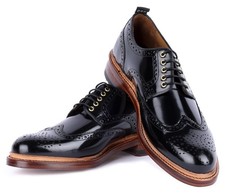 Gordon & Bros Herren Anzugschuhe Business Schuhe Klassisch Schwarz Gr. 40 OUTLET