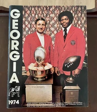 1974 Georgia Bulldog Magazine