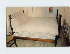Postcard Trundle Bed Herbert Hoover Birthplace West Branch Iowa USA
