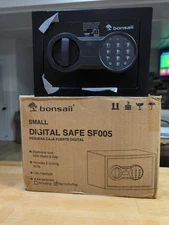 New Steel Digital Metal Safe Passport Security Cash Gun/Pistol Home Travel 2 Key