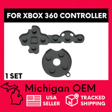 Replacement Rubber Silicone Conductive Buttons for Xbox 360 Controller