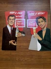 MILLER HIGH LIFE Jaushua Keep Cool Deal Beer Deadstock Cardboard  (VTG, 50s)