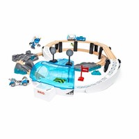 Brio World GroßEs Weltraumstations-Set 40-Tlg. Eisenbahn-Set Holzeisenbahn