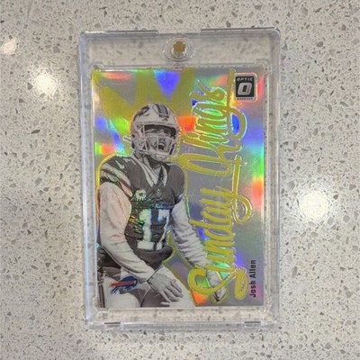 Panini 2024 Donruss Optic Sunday Kings Holo Josh Allen #5 Buffalo Bills