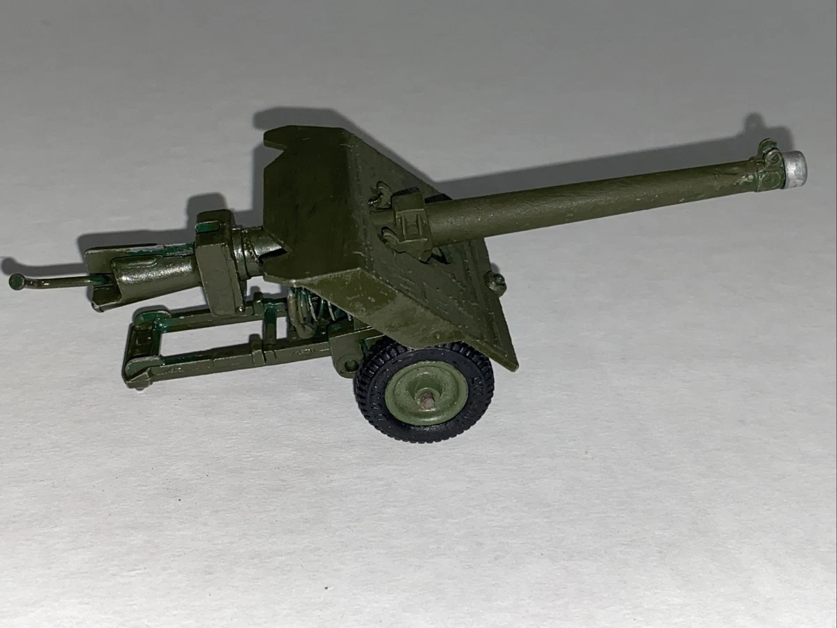 Canon-obusier Britains Deetail - Figurine Militaire Vintage, Fabrication Française