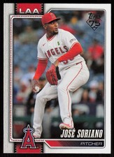 2026 Topps Series 1 Celebration José Soriano #319 Los Angeles Angels