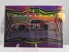 2025 Panini Select NASCAR - Pit Road - #129 Ken Schrader  - Purple /85