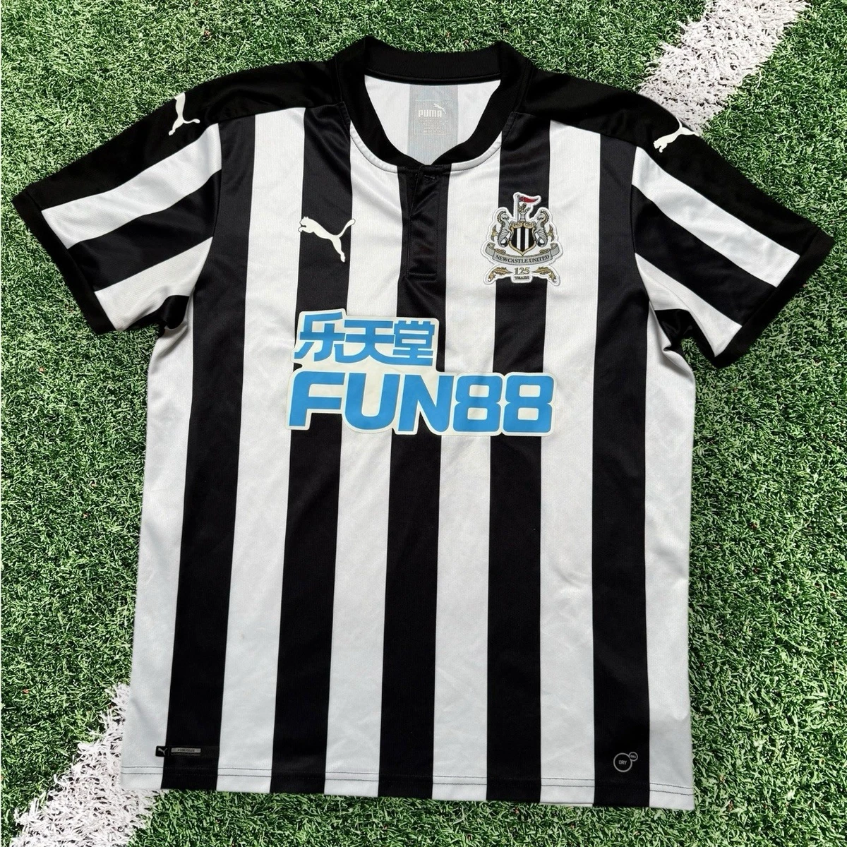 Maillot Newcastle United FC Domicile Rétro - XXL Manches Longues - Adidas Neuf