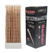 Ultra-thin Bulk Box Pre Rolled Cones 11/4 Size Rolling Paper 1100 Cones-Kashmir