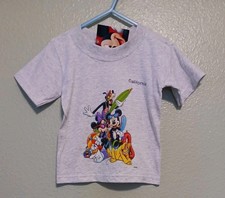 Vintage Disney Mickey Mouse and Friends T-Shirt New with tag Size 2T Gray