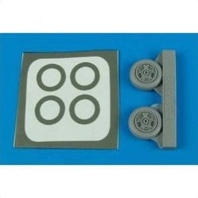 A-7A/B/E Corsiar II wheels & paint masks - HOBBY BOSS / 1:72 - Aires 7227