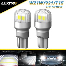 Auxito CANBUS LED Backup Reverse Light 921 912 T15 Bulb 6000k Replace Halogen 2x