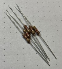 120 , 5 , 500 mW 1/2 Watt , Carbon Film Resistor, Unbranded, 5 Each