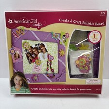American Girl Create  Craft Bulletin Board Kit 175 Pieces Unused