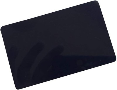 10 Black NFC Blank PVC Cards - Easy Touch Technology for Smartphones & Devices
