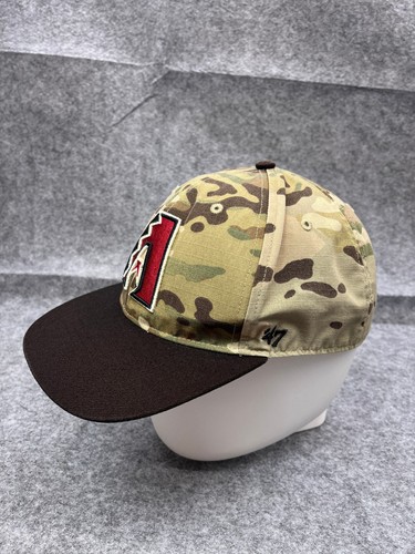 Arizona Diamondbacks '47 Hat Cap Snap Back Adult Green Camo Wool Salute Service - Picture 4 of 14