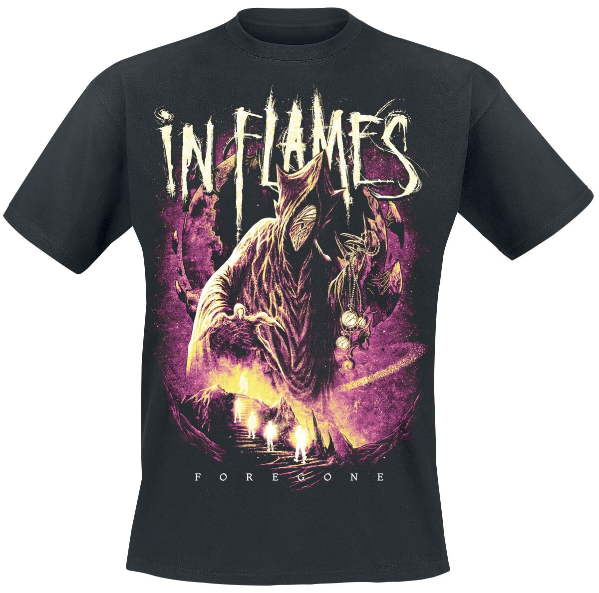 Футболка In Flames Herren Foregone Space schwarz Band-Товар, Группы