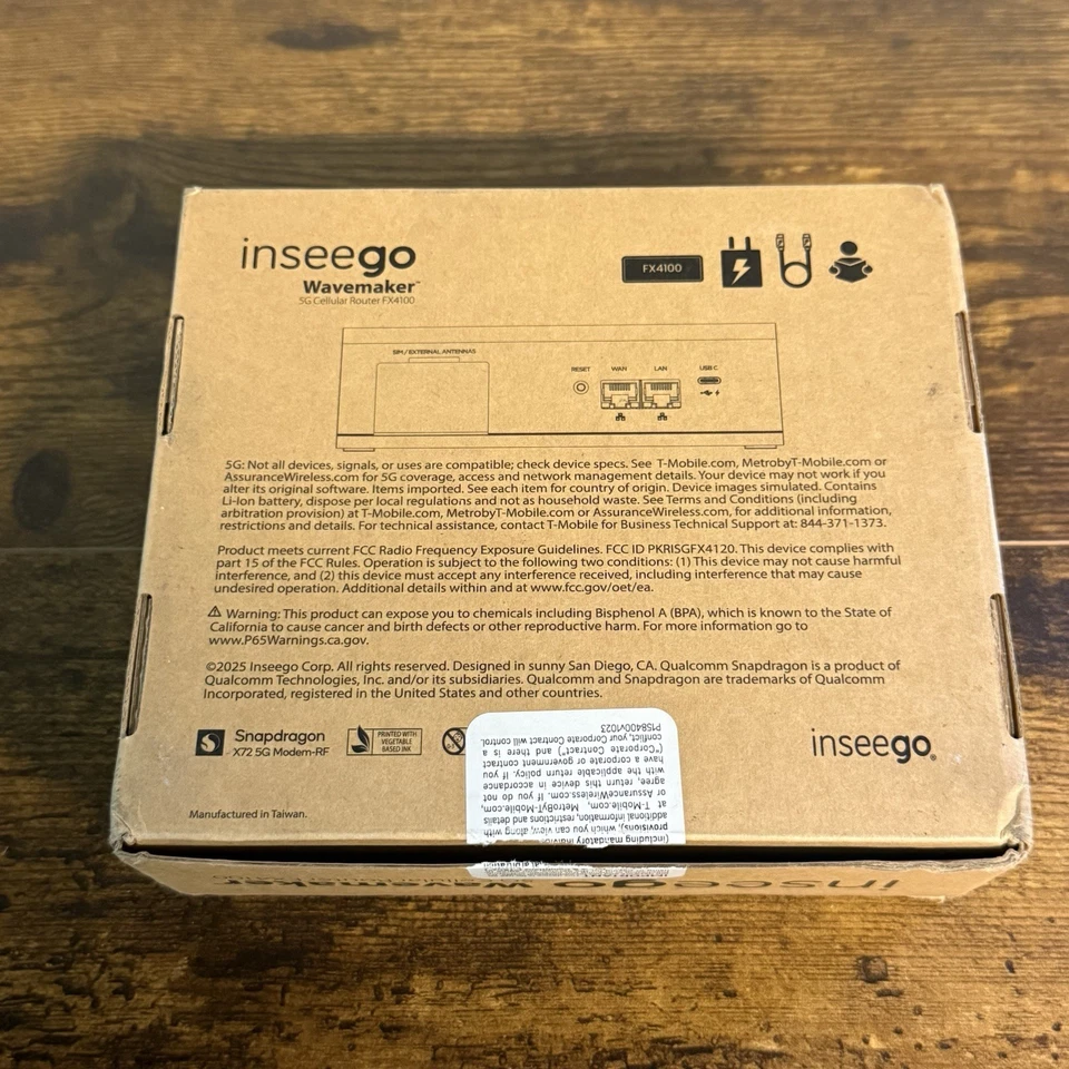 Inseego WaveMaker 5G Cellular Router FX4100 - Image 3 of 4