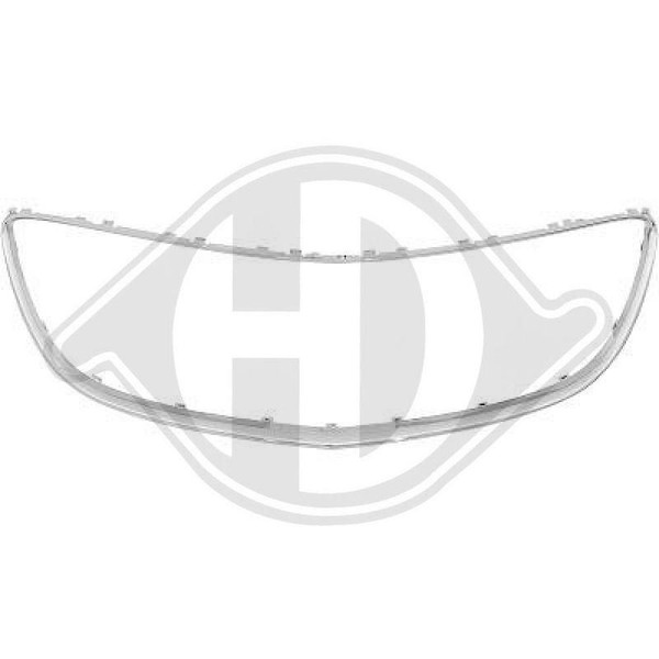 1X Rahmen KüHlergitter Diederichs 1826041 FüR Opel-image
