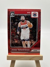 2024-25 Panini Donruss Optic Jonas Valanciunas Red Glitter Prizm /75 Color Match