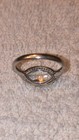 Bomb Party Ring Size 10 Oval Lab Created Diamond Sterling Silver 925 — photo 6