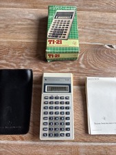 Texas Instruments TI 21   Wie neu   Mit OVP  ...