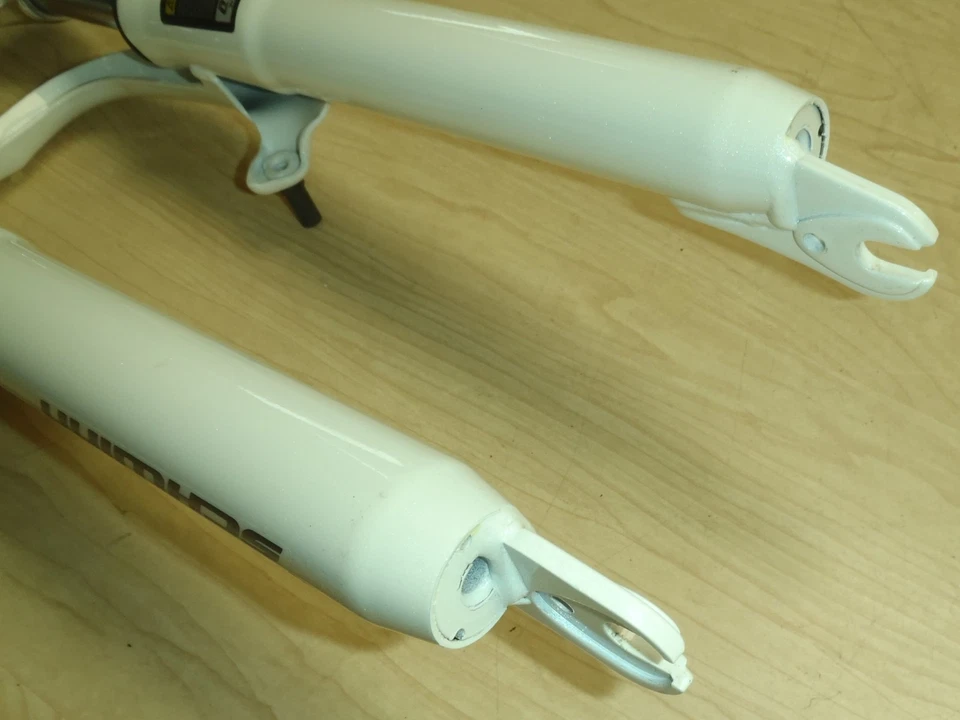 SCHWINN 24" WHITE BICYCLE SUSPENSION FORK BIKE PARTS 438 - Image 4 of 4