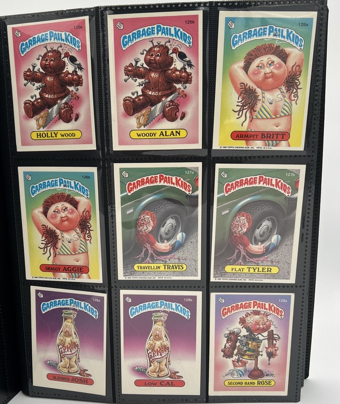 Garbage Pail Kids Original Series 4 – Near complete 1986 set