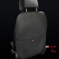 Hcmax 2 Pack Kick Mat Car Seat Back Protector Waterproof Easy To Style 2 Black