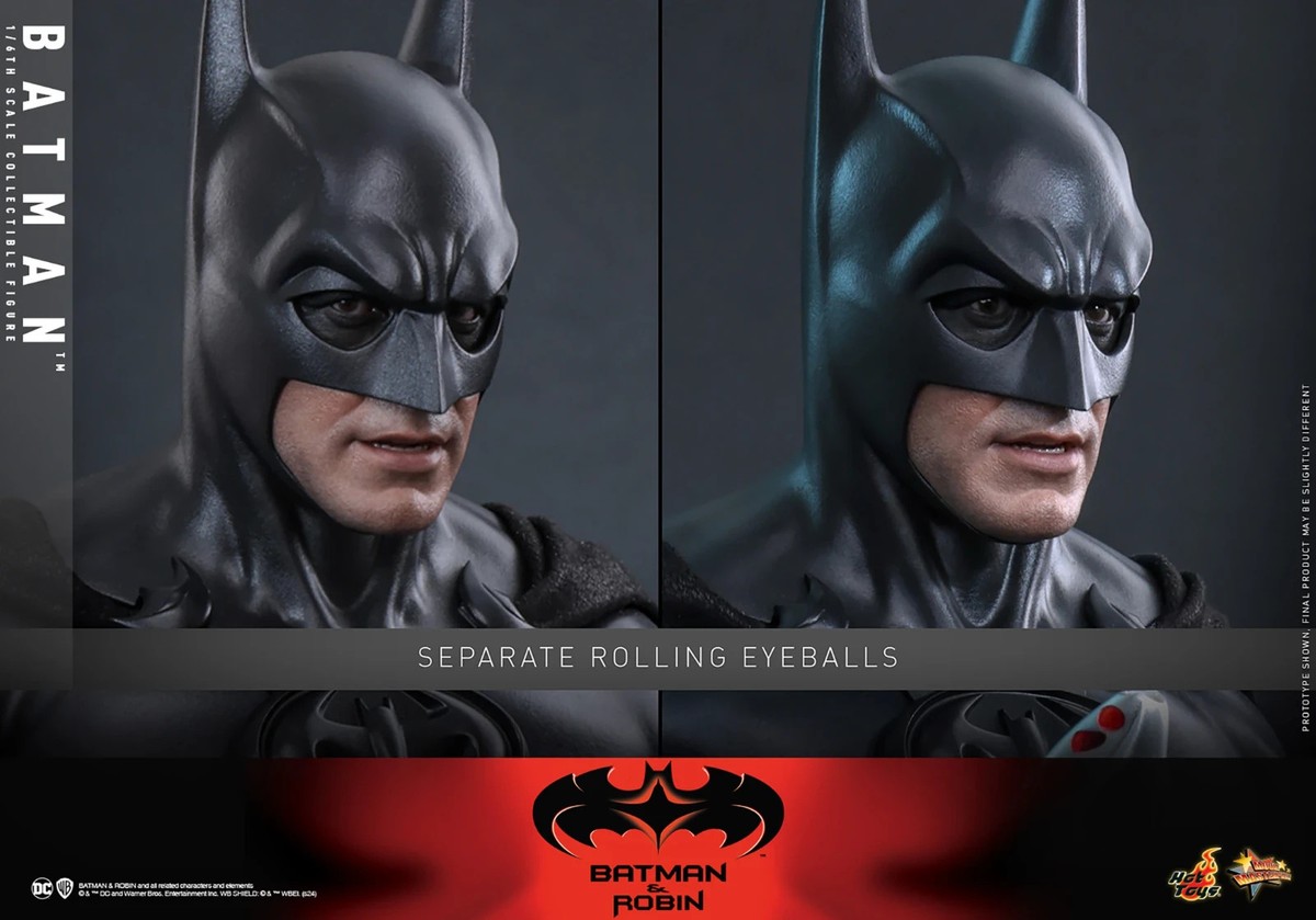 1/6 DC Batman & Robin (1997) Batman Figure Hot Toys 914044 MMS786