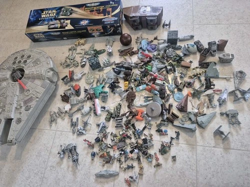 Vintage Star Wars Micro Machines Action Fleet Vehicles Figures Ships Lot