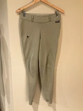 Womens Kerrits Schooling Winter Weight Breeches Size M Machine Sewn Patches