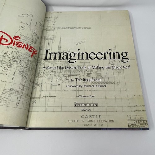 First Edition Walt Disney Imagineering by The Imagineers -Vintage 1996 Hardcover - Picture 8 of 14