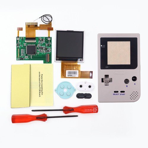 8 Color GBP Backlight LCD Screen Brightness Kits For Nintendo GameBoy Pocke - Picture 22 of 25
