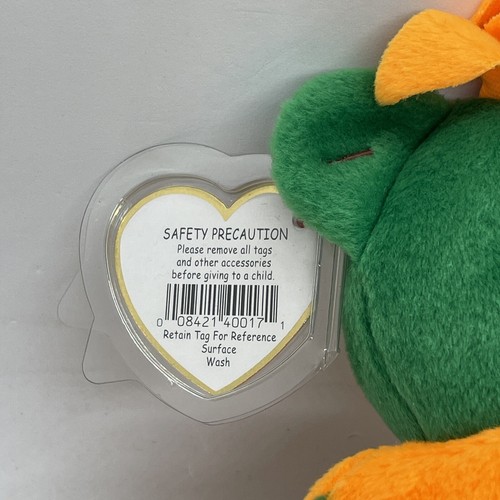 Ty Beanie Babies Tricky 2003 Halloween Vintage Plush Bear With Tag Protector - Picture 8 of 10