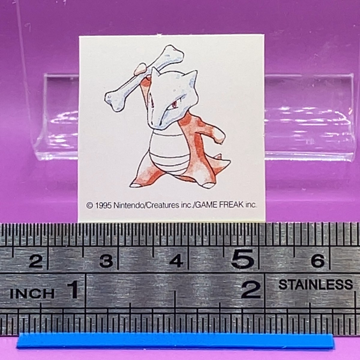 marukao☆ Marowak Pokemon Sticker Seal Nintendo TCG Vintage Japanese Very