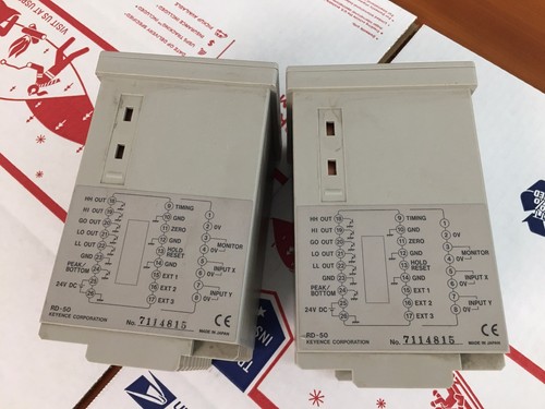 KEYENCE RD-50E ANALOG SENSOR CONTROLLER, 3 VERFÜGBAR, GARANTIE - Bild 6 von 6