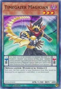 Timegazer Magician - LED6-EN050 - Common - 1st Edition x3 - Near Mint