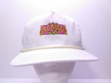 Vtg Gold Nugget Casino Cap Rope Trucker Baseball Hat New! No Tag Never Worn