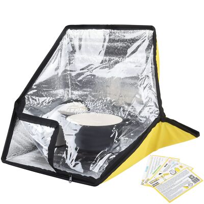 Premium Solar Oven PortableOutdoor Solar Cooker&Camping Oven Reinforced&Foldable