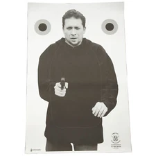 Action Target Trident Concept Tactical Target 23"x35" 100 Pack Paper Black White