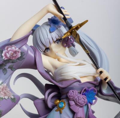 Anime Genshin Auswirkungen Kamisato Ayaka 1/6 Pvc Figur Modell Sammlerstück